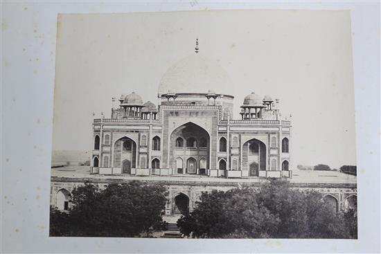 A World Tour photograph album, 17 x 12.5in.